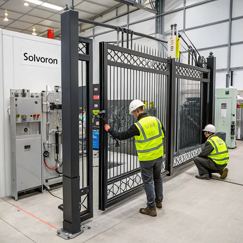 SOLVARON Gate Installation